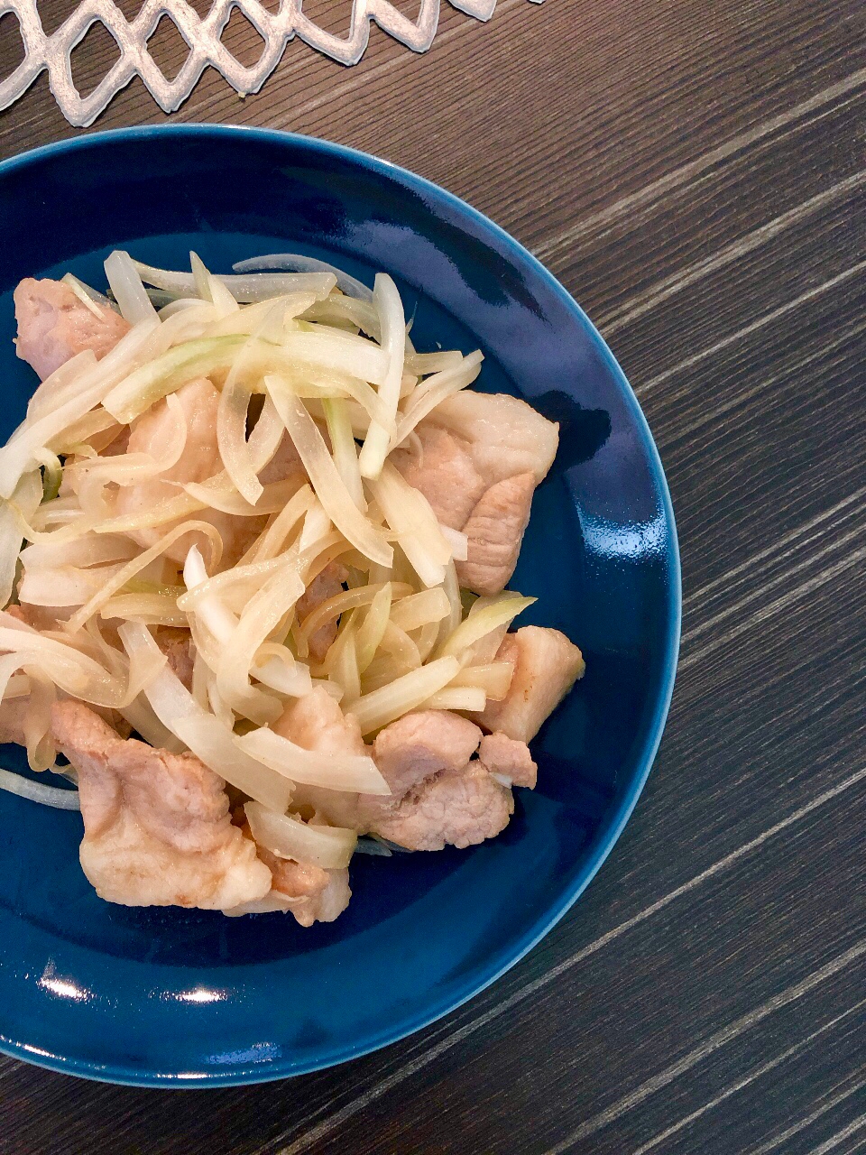 焼肉用豚肉で☆玉ねぎとはちみつ甘辛炒め