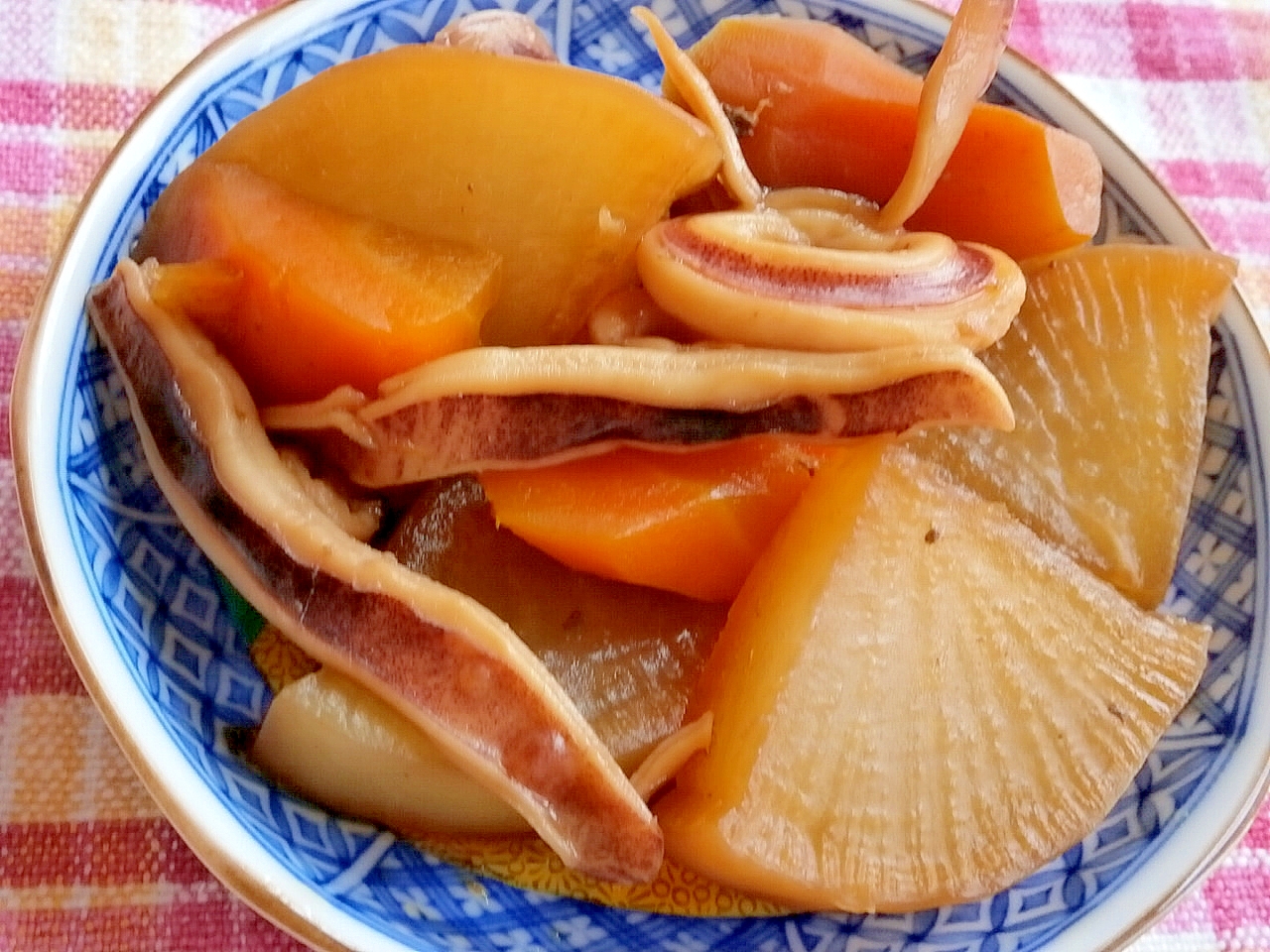 イカと大根の煮物