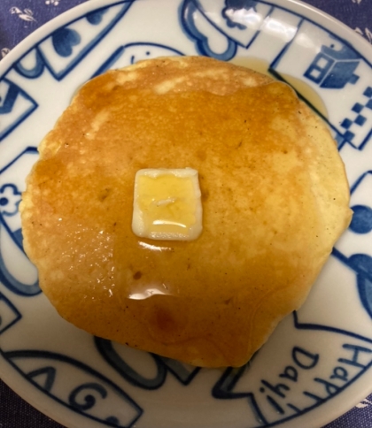 豆腐を使ったモチモチホットケーキ☆