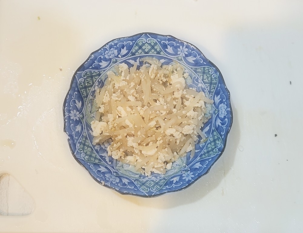もやし豆腐