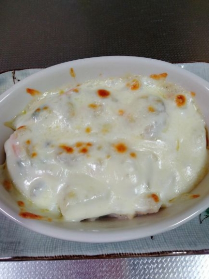チキンのマカロニグラタン