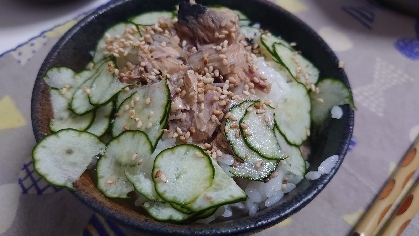 ササッと簡単！さば缶の冷や汁