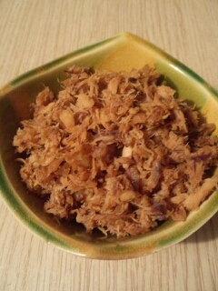 余った焼き鯖で!鯖そぼろ