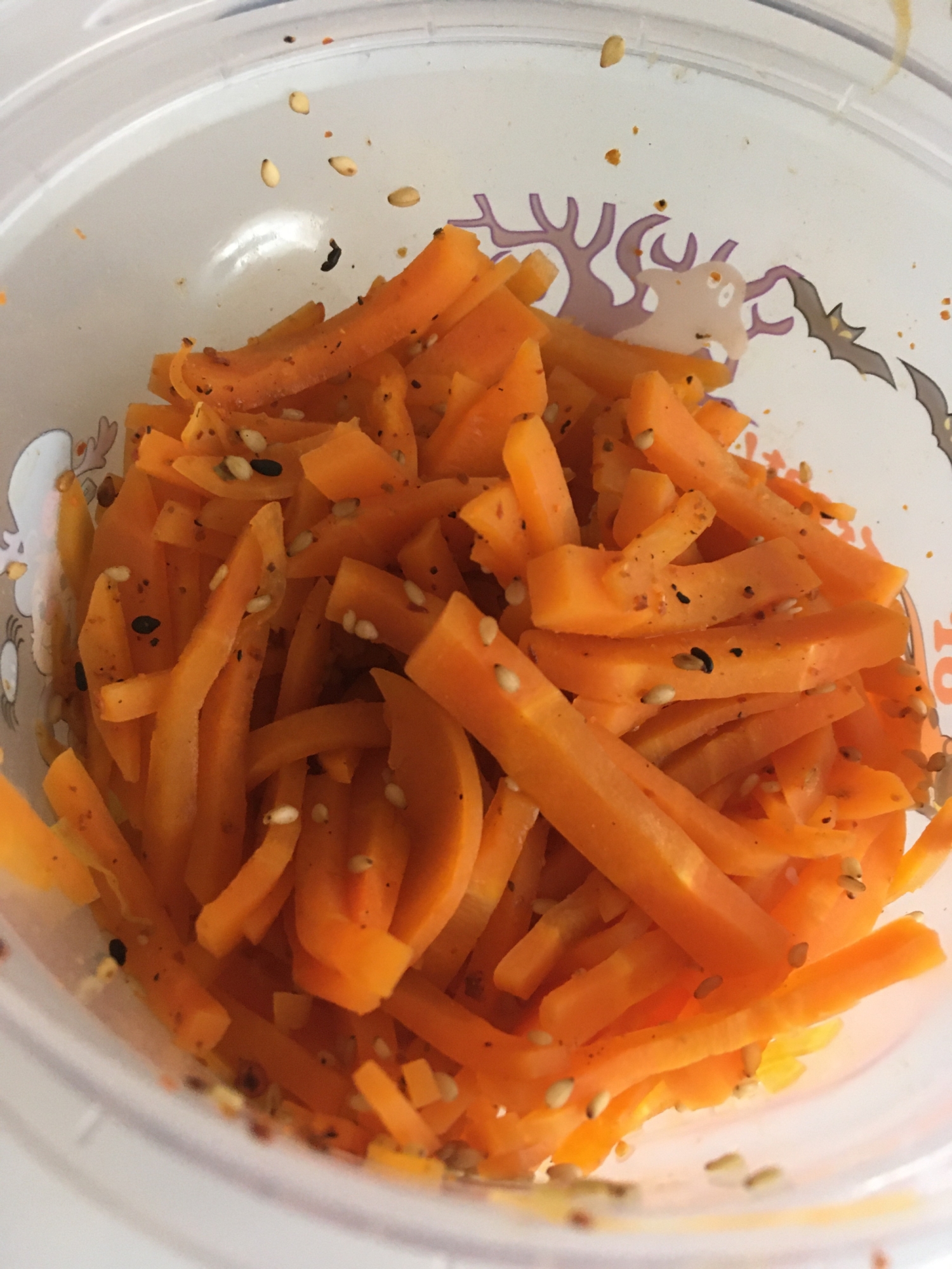 男の宅飯 和風簡単副菜 和風無限人参 レシピ 作り方 By Pudge 楽天レシピ