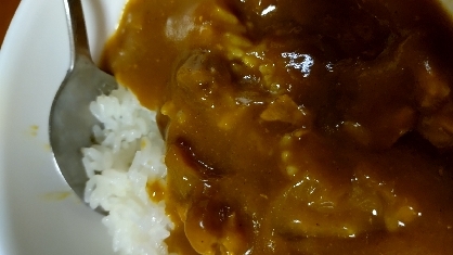 おかしな隠し味のカレーライス