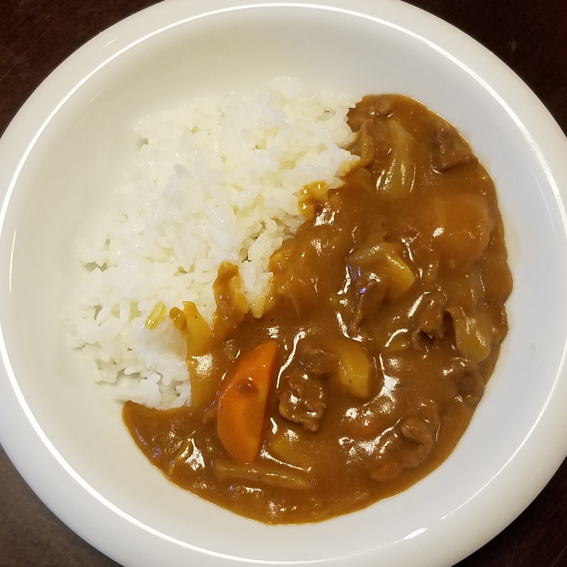 王道のハウスバーモンドカレー(甘口)