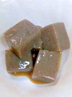 こんにゃく甘辛煮