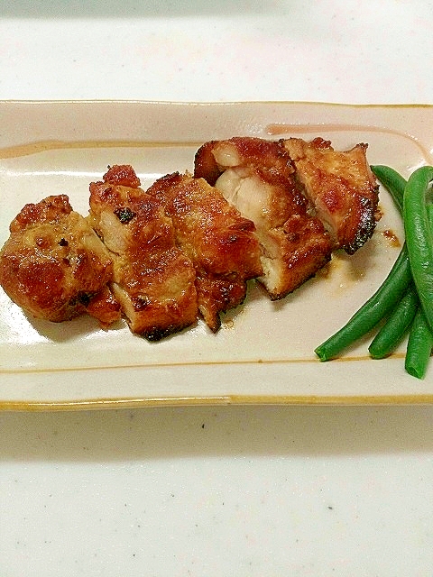 鶏もも肉の☆やわらか☆甘みそ焼き