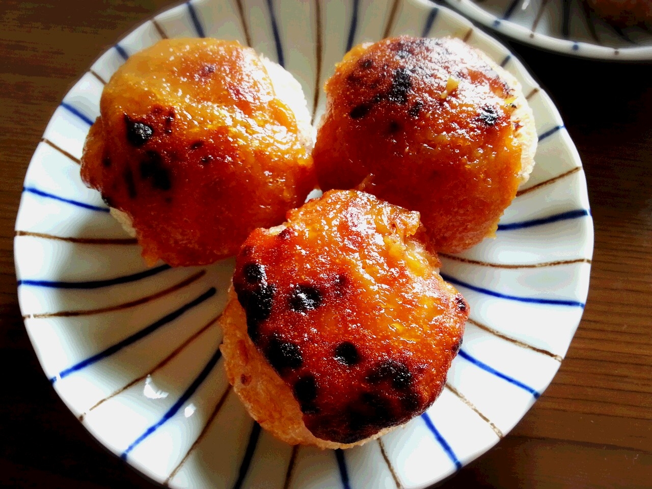 柚子味噌 * 焼きおにぎり *