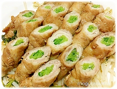 簡単 豆苗の豚肉巻き レシピ 作り方 By Moguramama 楽天レシピ