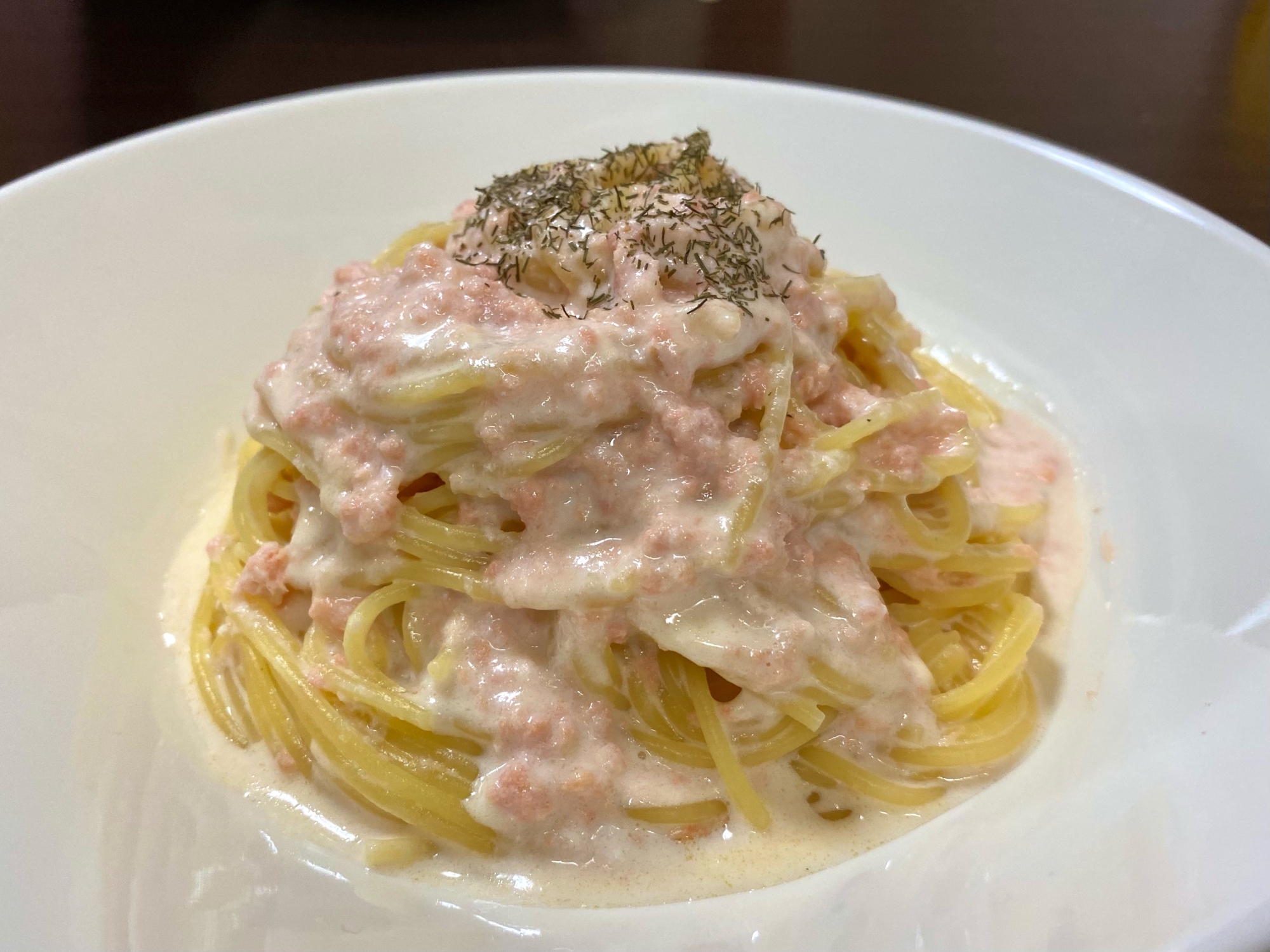 簡単 ワンパン鮭のクリームパスタ レシピ 作り方 By からもまま 楽天レシピ 簡単 ワンパン鮭のクリームパスタ レシピ 作り方 By からもまま 楽天レシピ