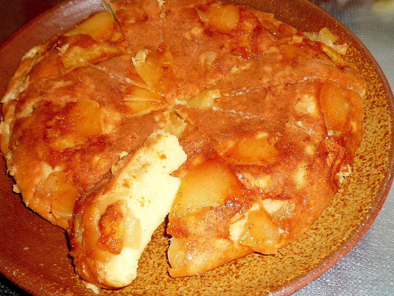 林檎とお芋のヘルシー炊飯器ケーキ。。。☆