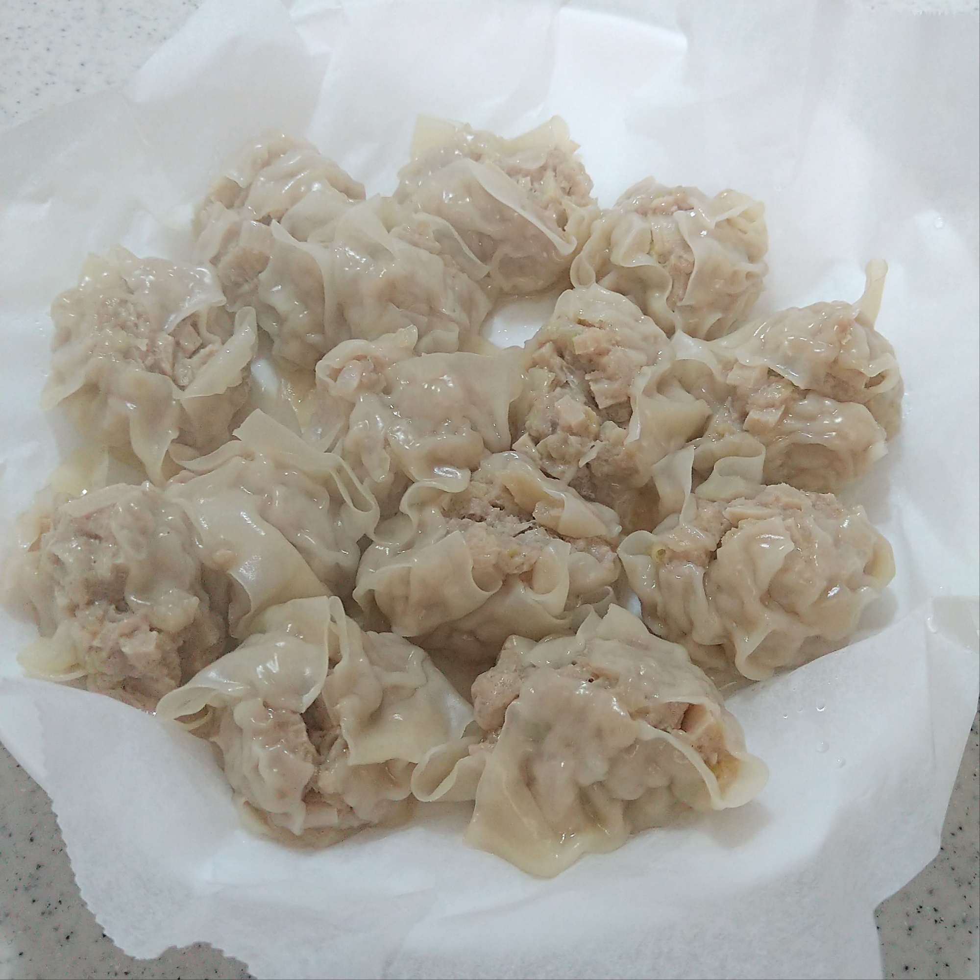 タケノコとキャベツのシュウマイ