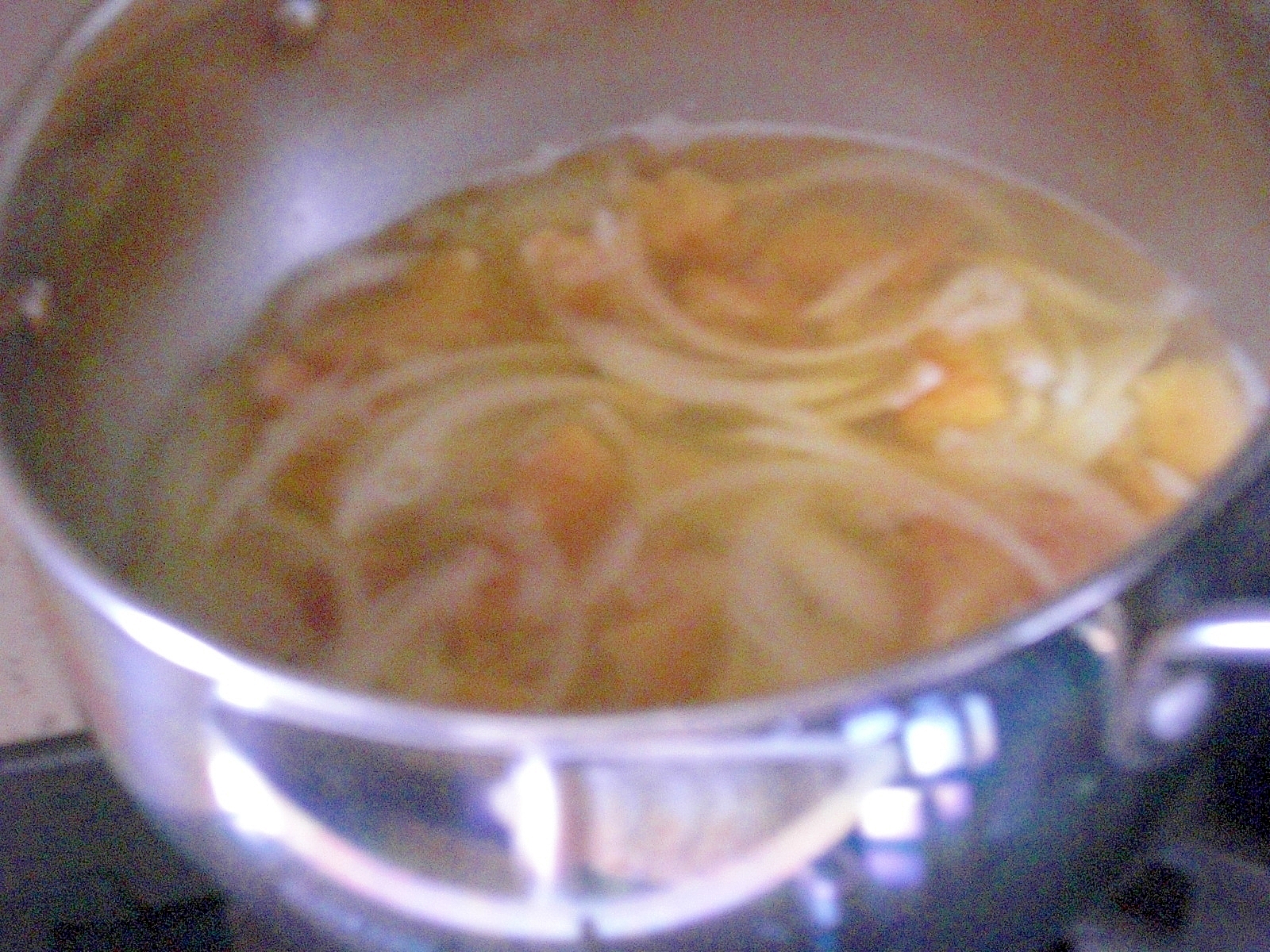 鱈と玉ねぎのスープ
