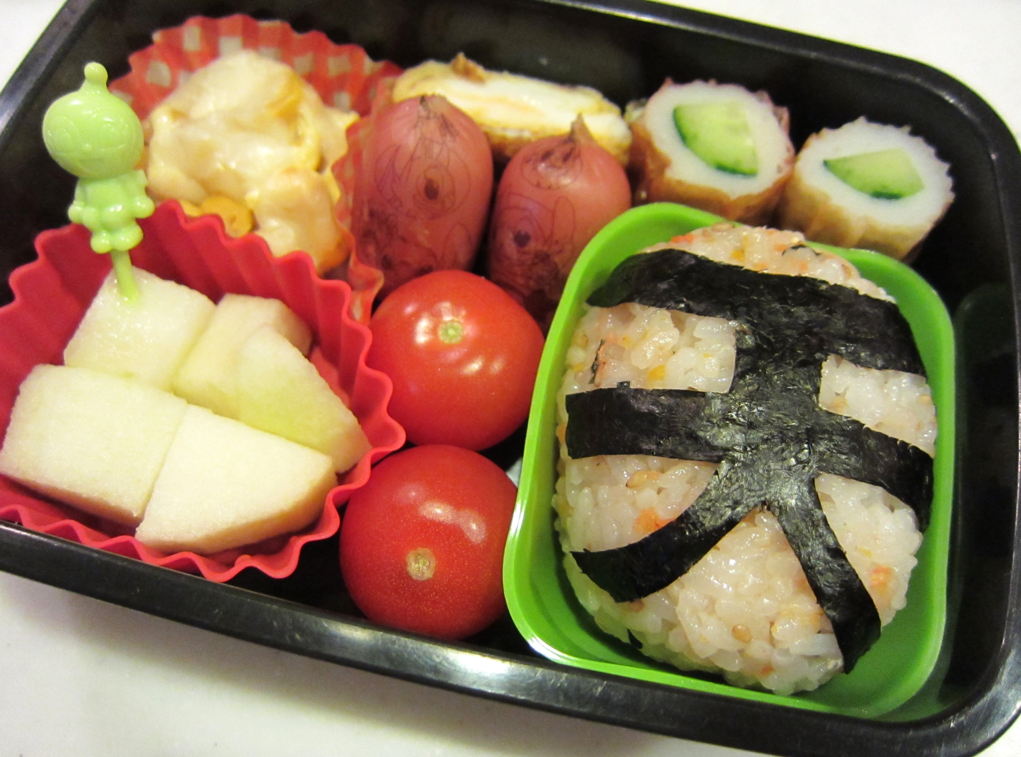 シンケンジャーピンク弁当