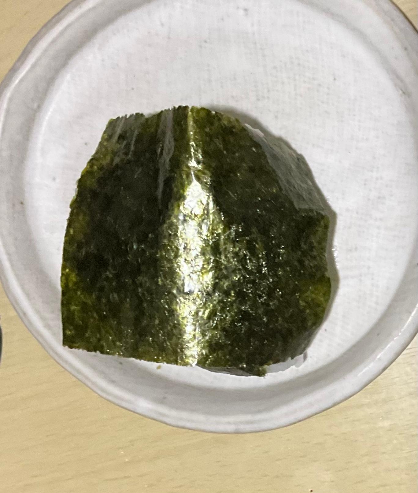 海老細ねぎ入りおにぎり♪