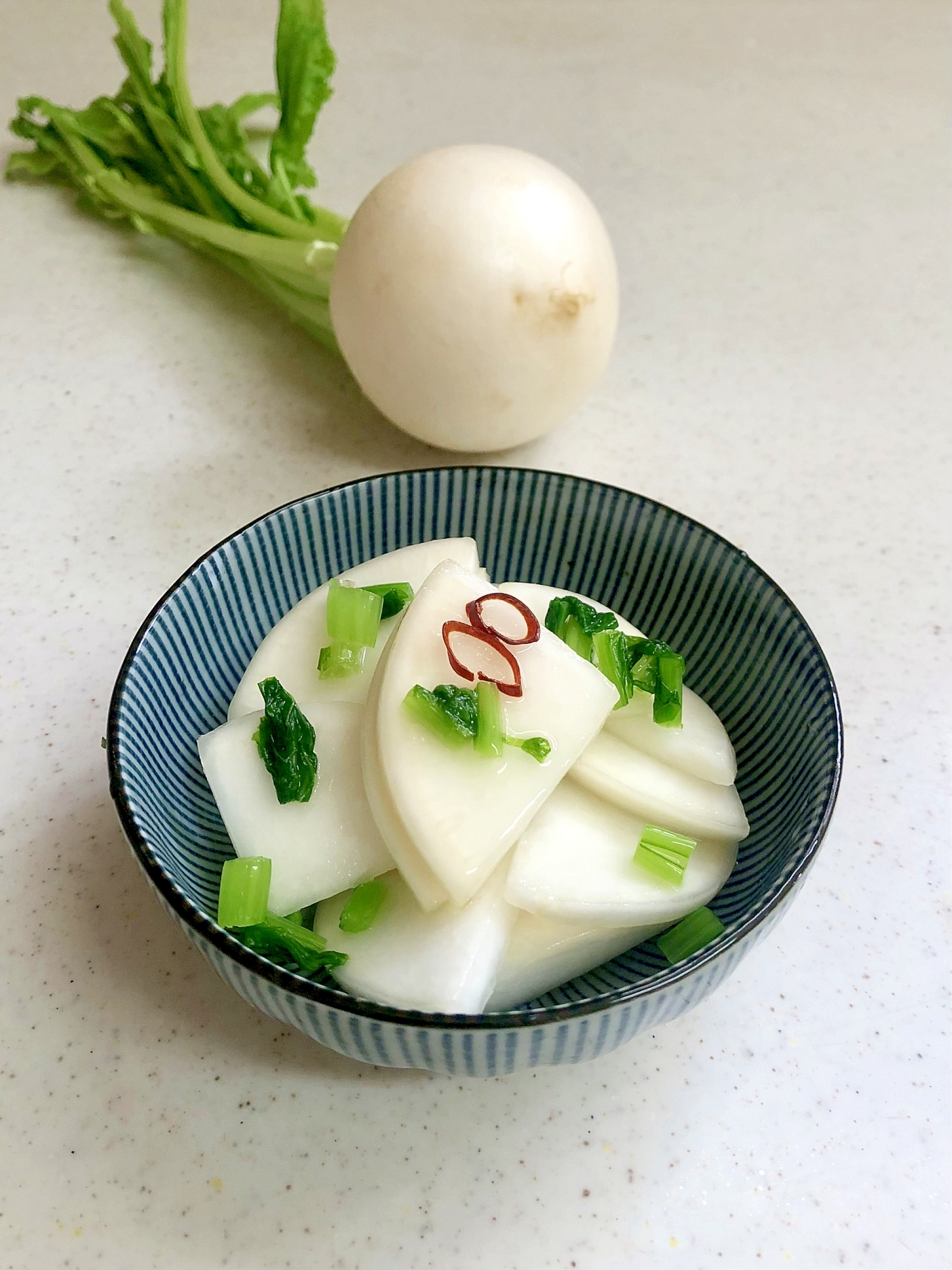 ★袋で簡単！カブ(大根)の浅漬け★