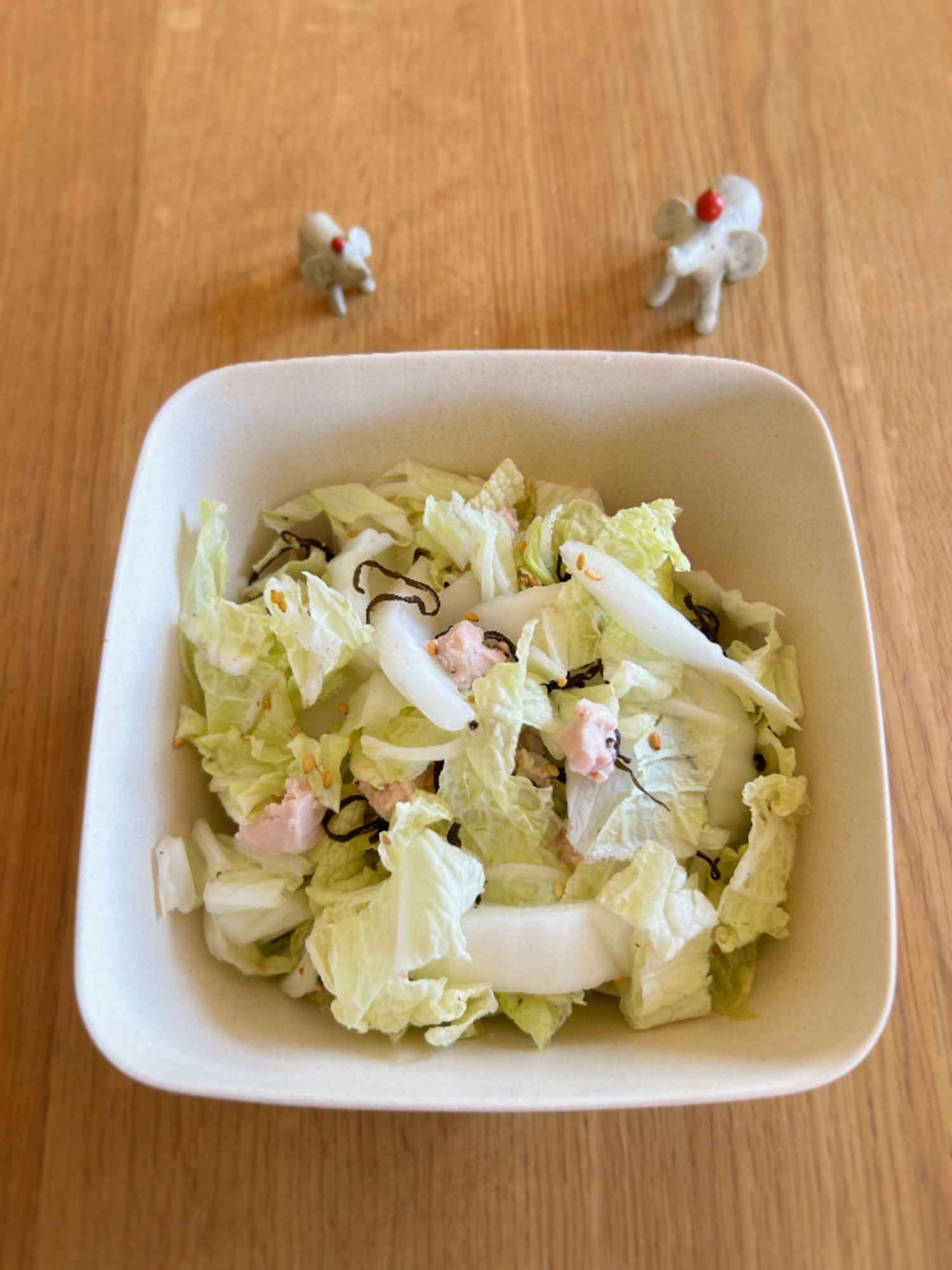 ふんわり♡チーズの香りの白菜サラダ♪