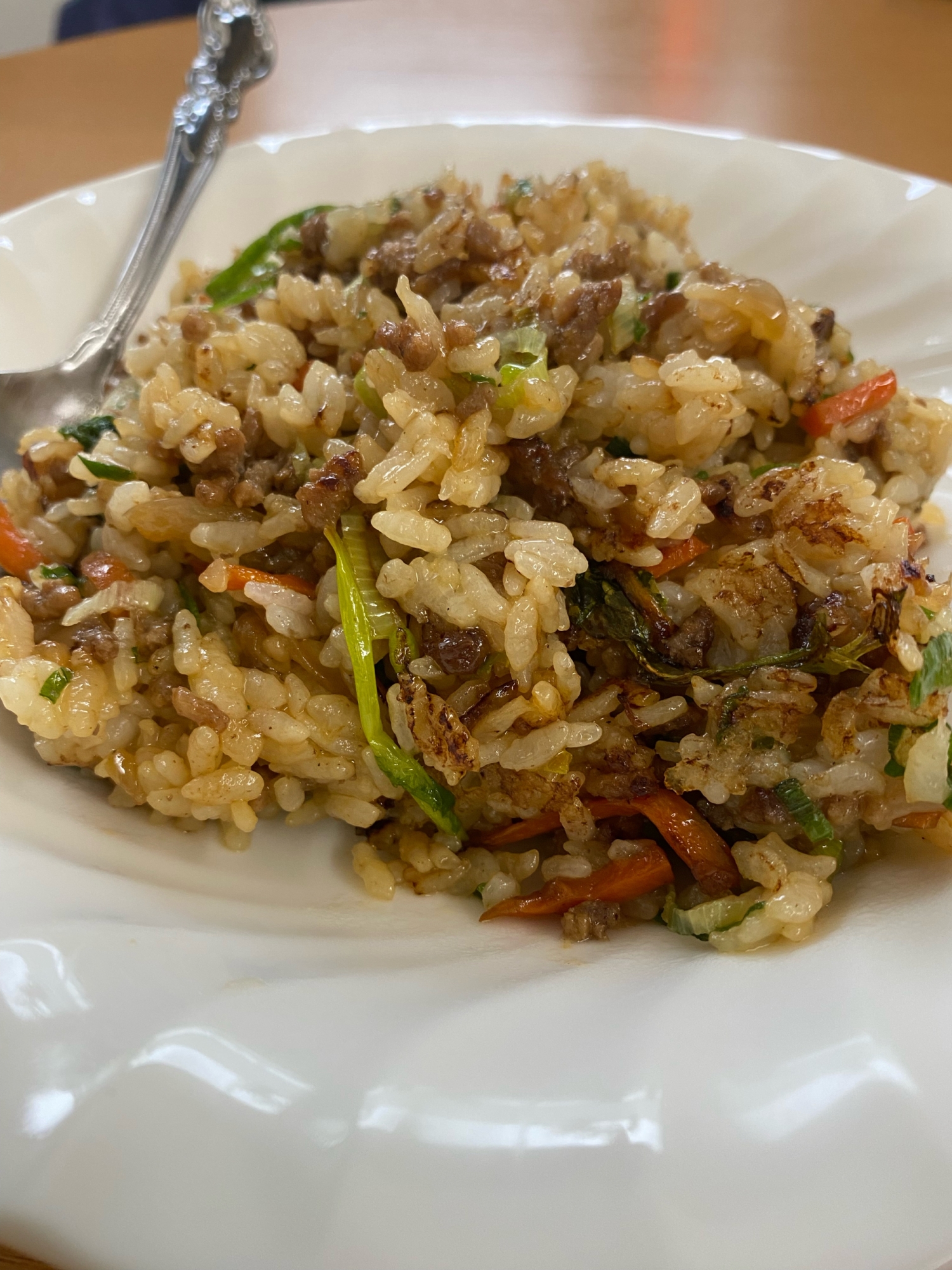 ビビンバ味のチャーハン