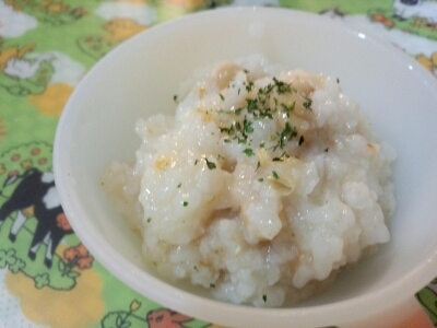 大豆のトマトソースリゾット☆離乳食