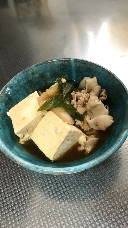 肉豆腐スープ