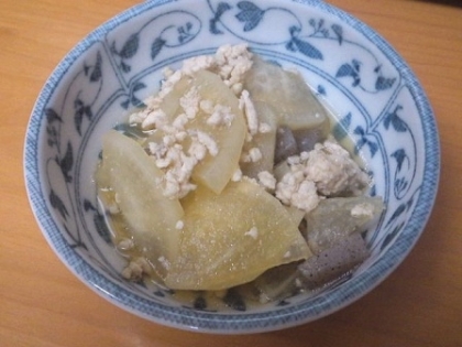 根菜と鶏肉の煮物♪