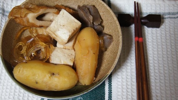 焼き豆腐や蒟蒻の炊いたん★おばんざい