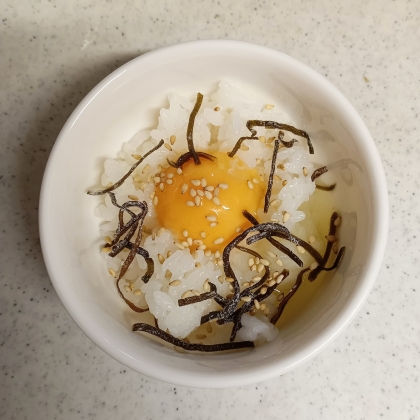 塩昆布のしょっぱさといりごまの香ばしさで食べ過ぎそうなくらい美味しい♪