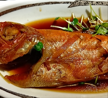 金目鯛の煮つけ