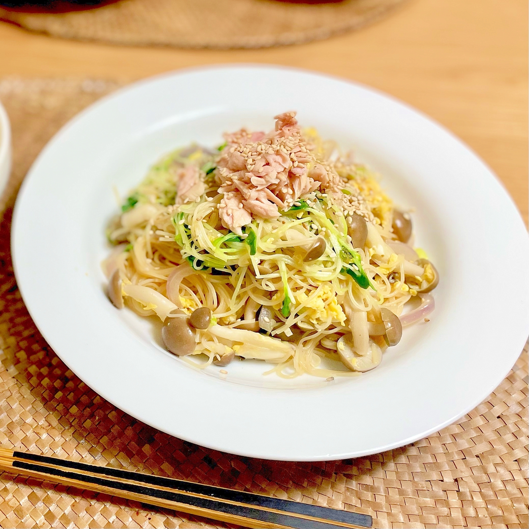 具だくさん焼きビーフン