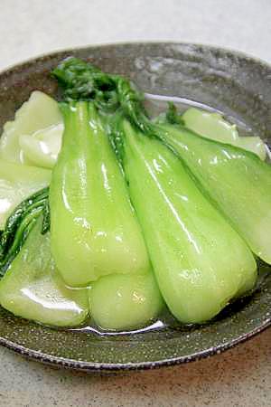 手早く簡単『青梗菜の炒め物』