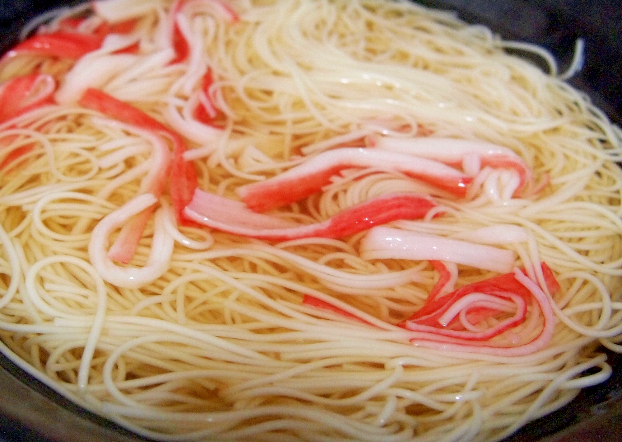 かにかまにゅうめん