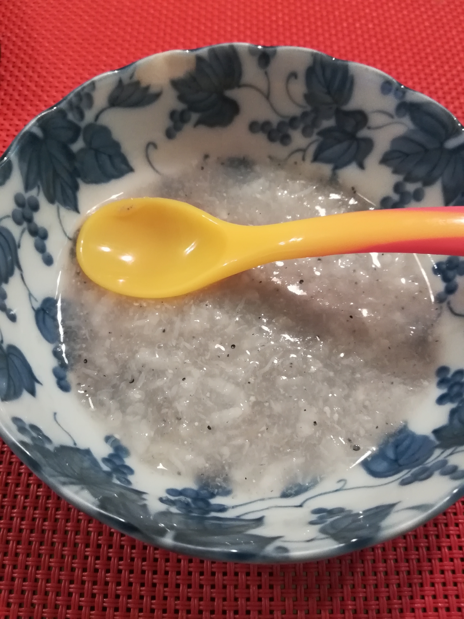 離乳食初期 しらすの出汁雑炊 レシピ 作り方 By もん1223 楽天レシピ