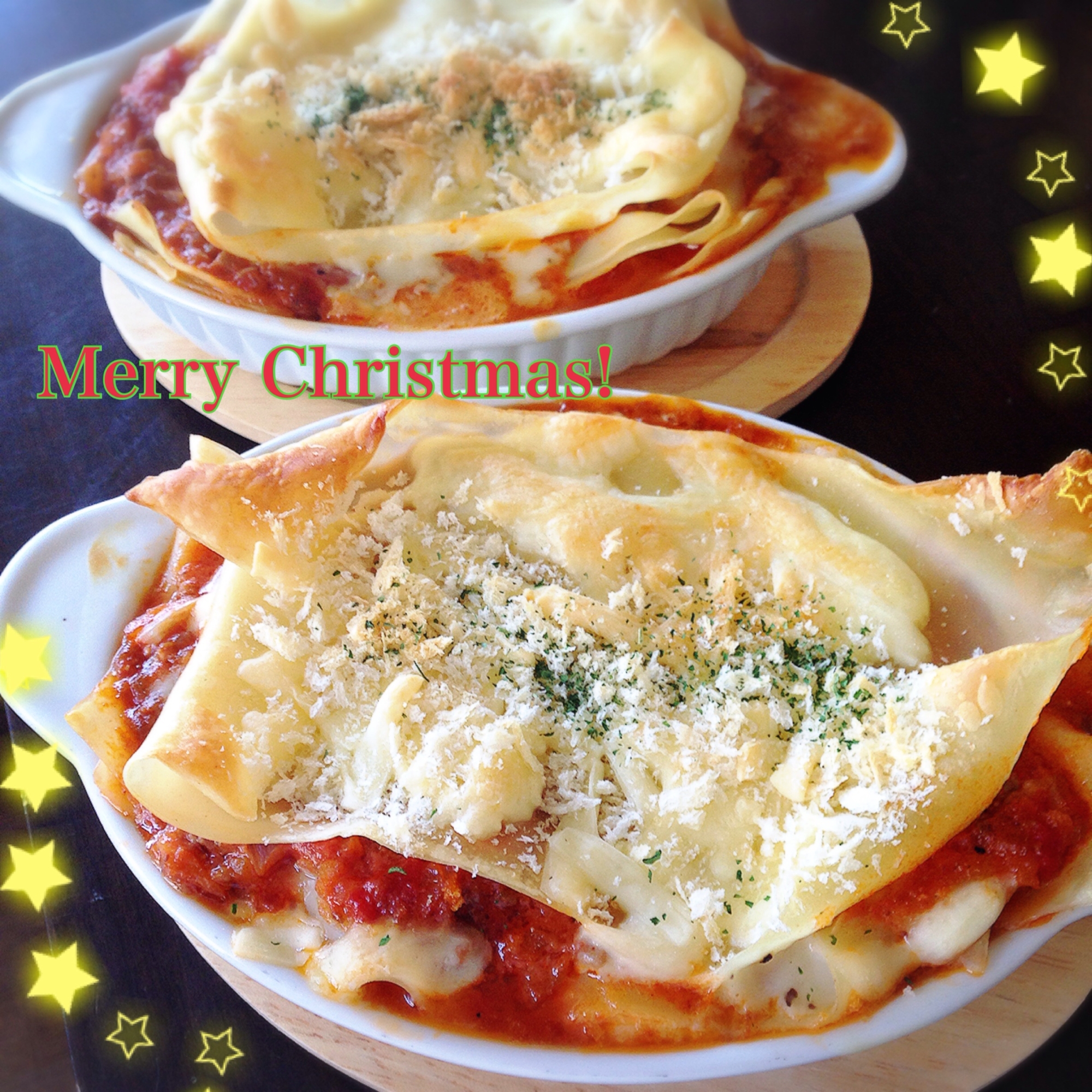 Merry Christmas☆ラザニア♪