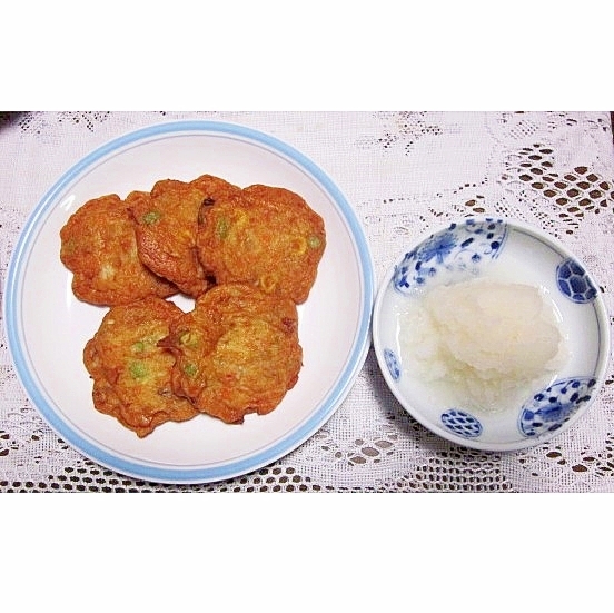 さつま揚げの白だし焼き（大根おろし添え）