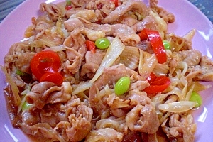 簡単に チキンカルビのソテー銀杏 パプリカ入り レシピ 作り方 By ひろりん1106 楽天レシピ