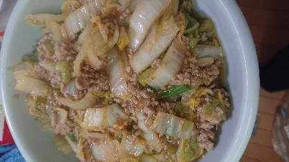 春雨入り麻婆白菜