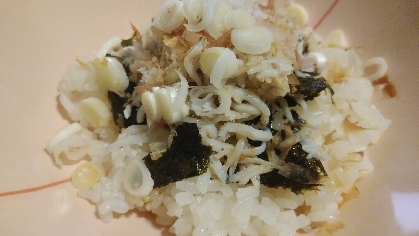 絶品！しらす×海苔ごはん☆