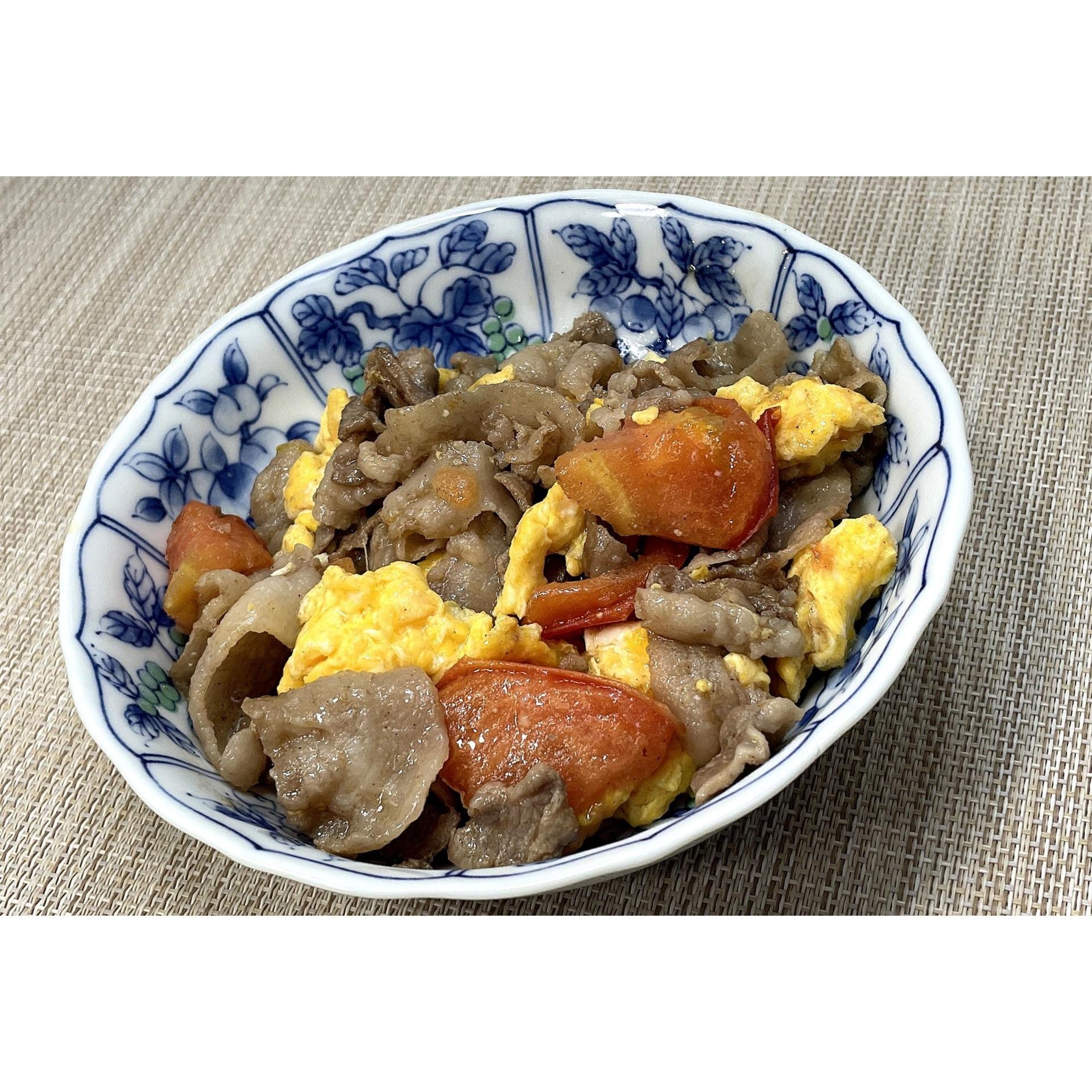 豚肉とトマトのさっぱり炒め★動画あり★