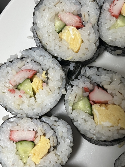 ツナ無しですいません！食べられました(^-^;笑
酢飯のかんじも好みでとっても美味しかったです(*^^*)！