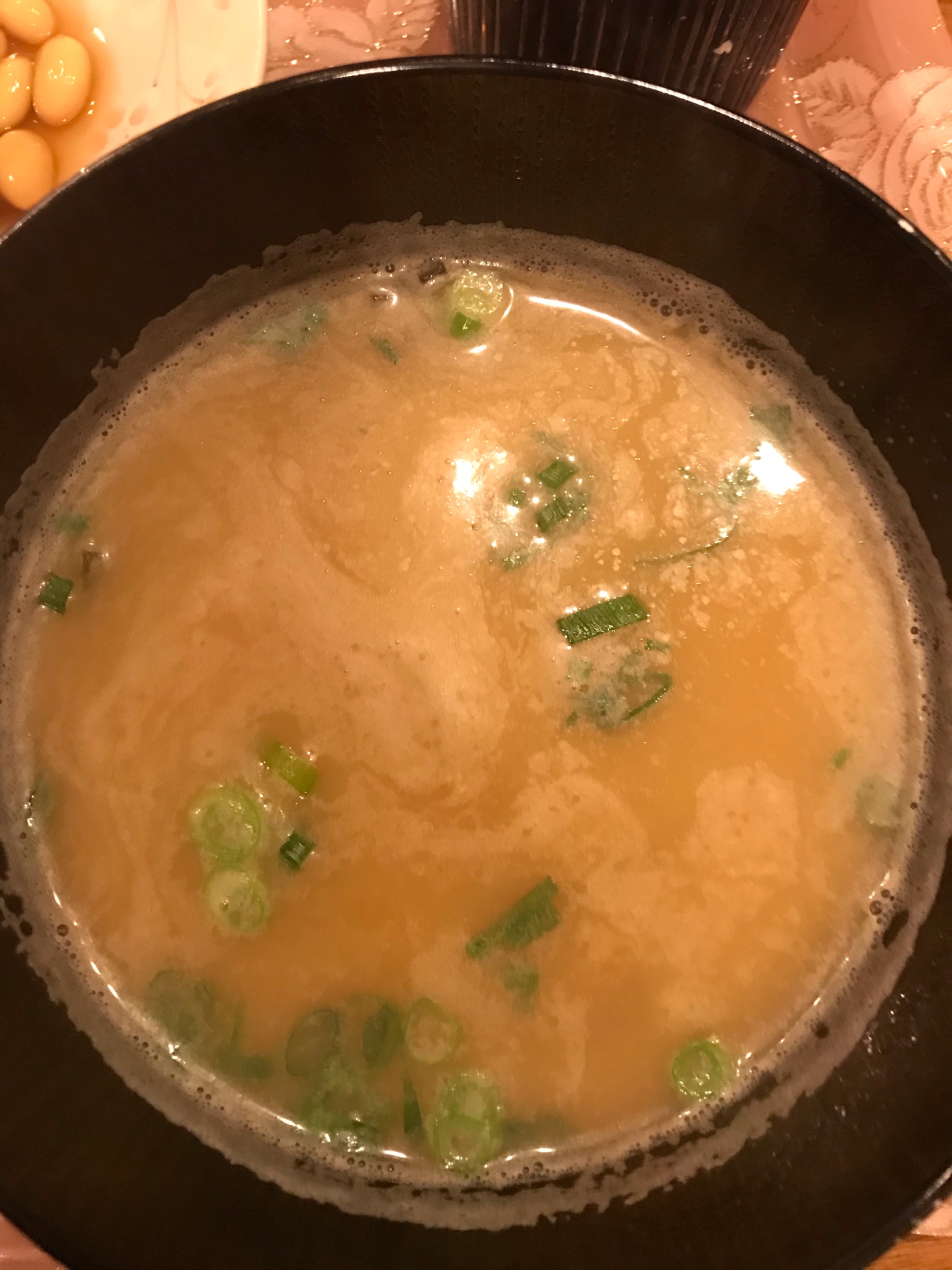 ヘルシーくずきりのとんこつラーメン風