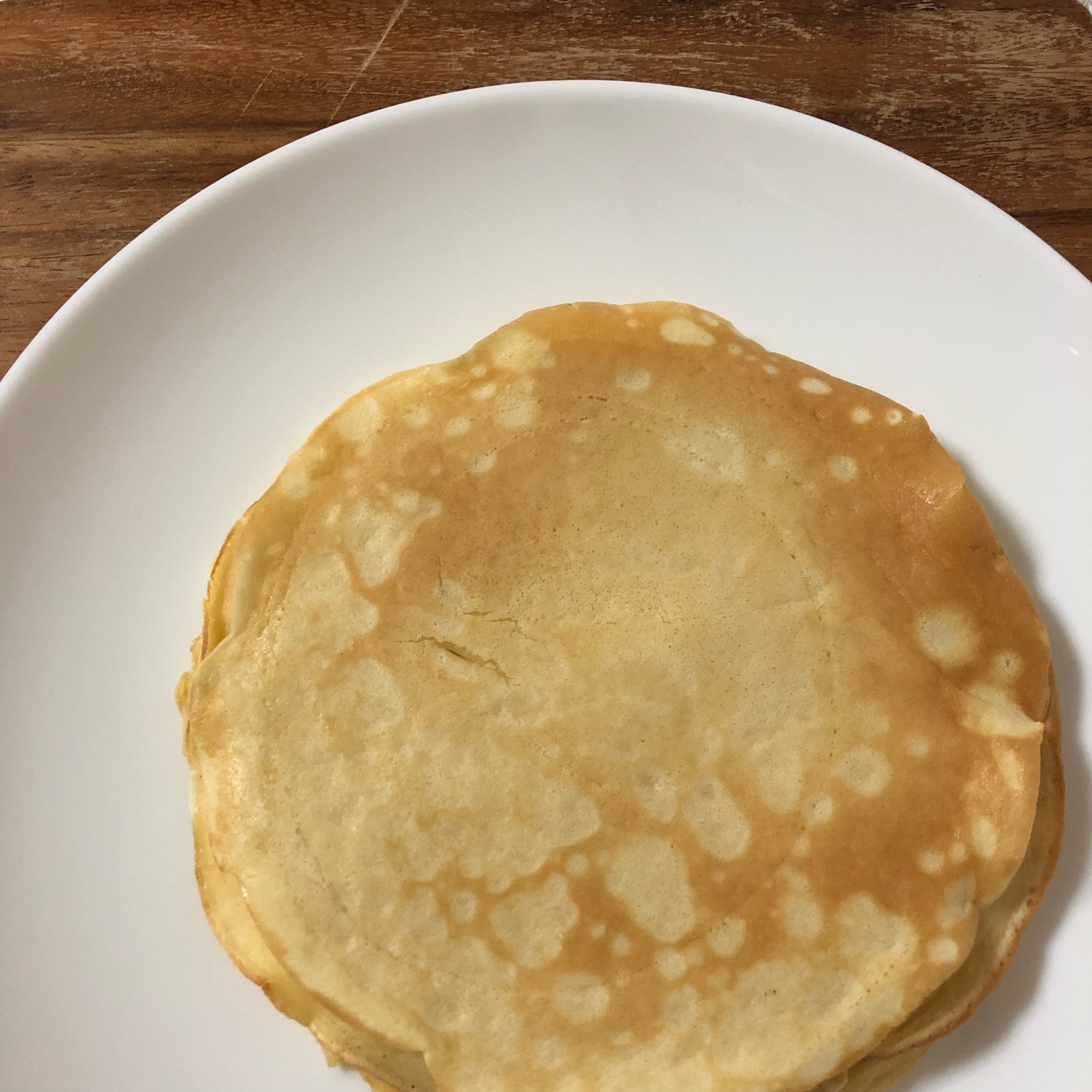 ホットケーキミックスでふわっ。 クレープ生地