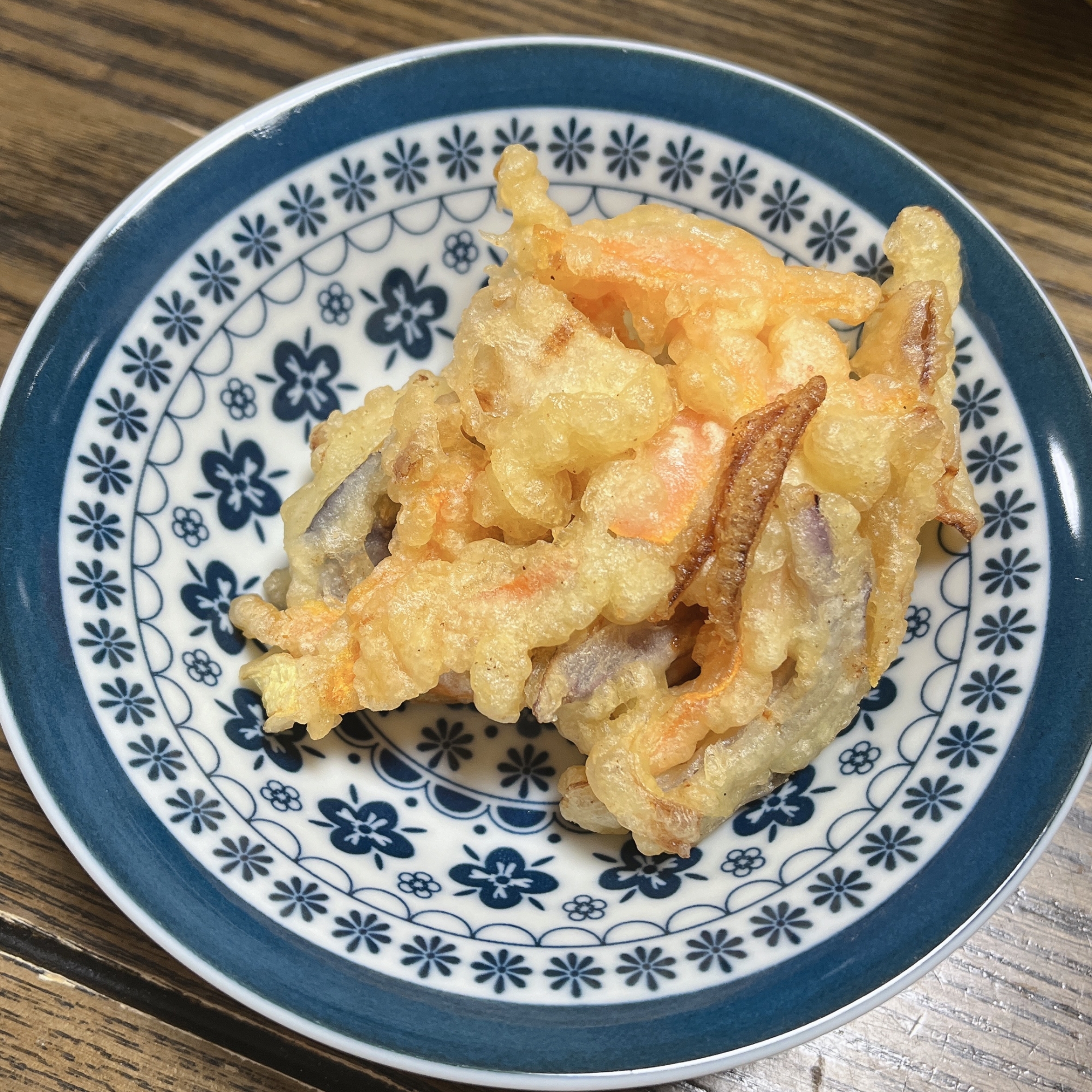 紫玉ねぎのかき揚げ