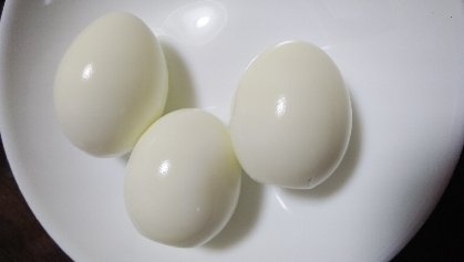 昔ながらの、茹で卵の作り方