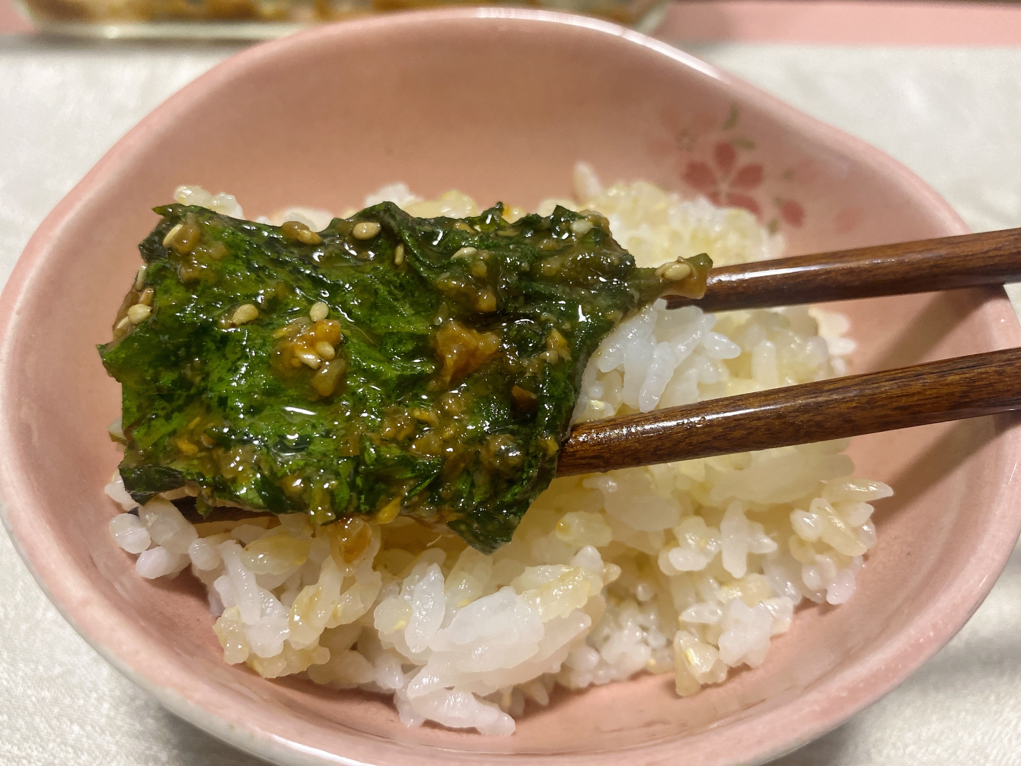大葉の醤油麹漬け