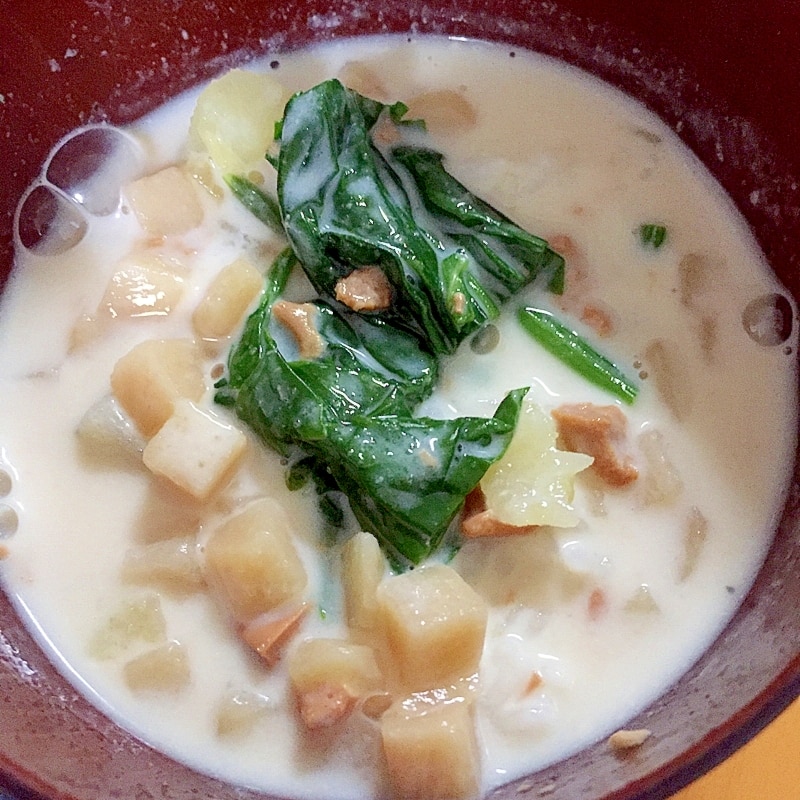 クラムチャウダーのご飯☆ レシピ・作り方 by THANK YOU GOOD BYE