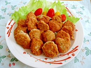 食物繊維たっぷりきのこ＆とりのつくね焼き