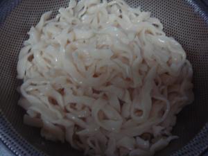 手打ちうどん★簡単に本格的★小麦粉、水、塩のみ★