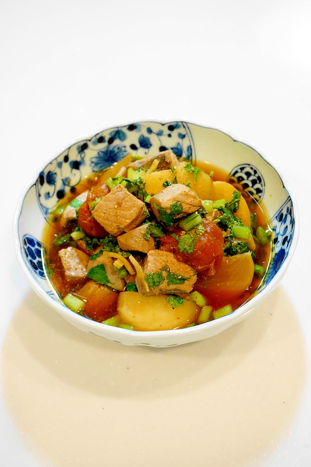 秋の夜長にどうぞ！カツオとカブの梅煮