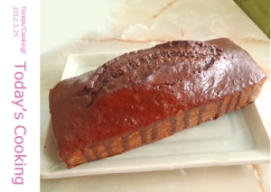 しっとり どっしり チョコワインのパウンドケーキ レシピ 作り方 By Torezu 楽天レシピ